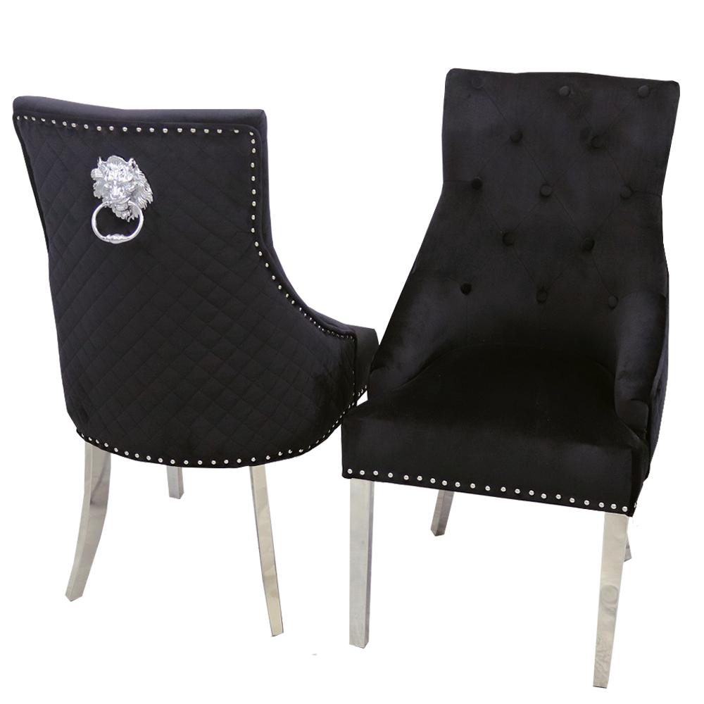 Bentley Chrome Dining Chair