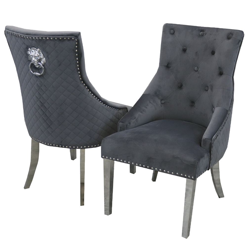 Bentley Chrome Dining Chair