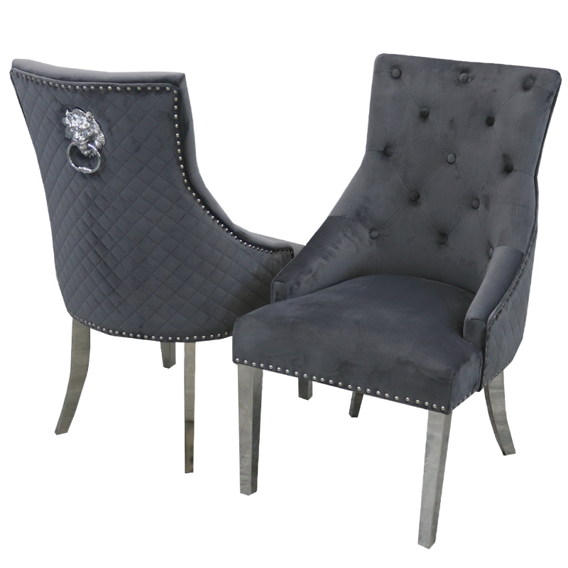 Bentley Chrome Dining Chair