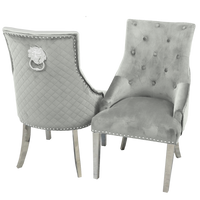 Bentley Chrome Dining Chair