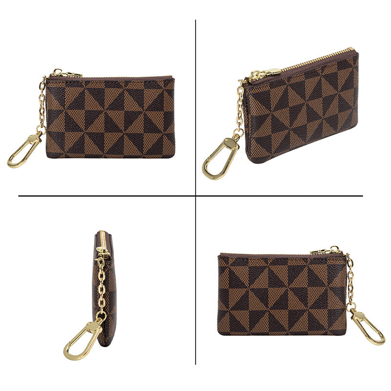 Women's Fashion Simple Print Mini Wallet