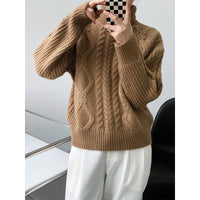 Women's Simple Thick Outer Wear Turtleneck Sweater