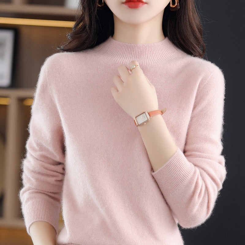 Fashion Women's Mock Neck Sweater