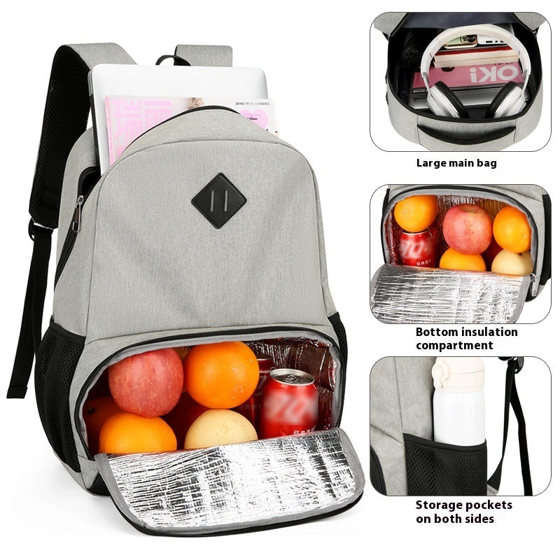 Men's Fashion Business Insulated Lunch Bag