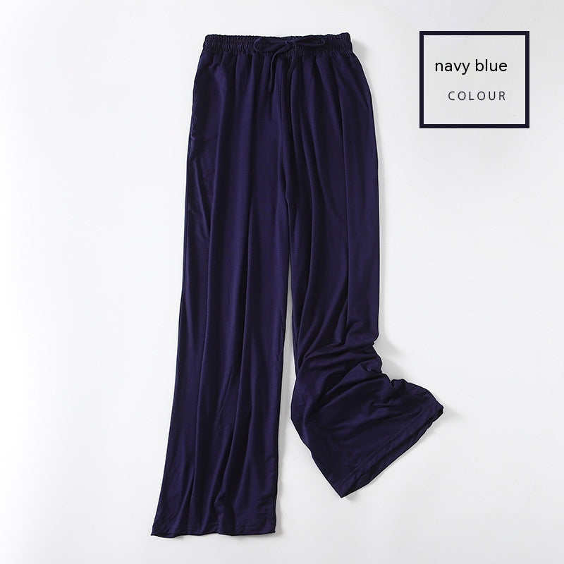 Women's Wide-leg Pants Modal Slimming Casual Flared Pants Women's All-matching