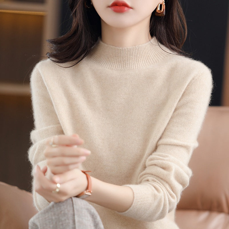 Fashion Women's Mock Neck Sweater