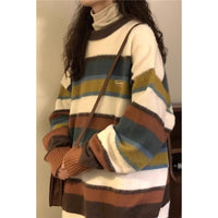 College Style Sweater For Women Wearing On The Outside