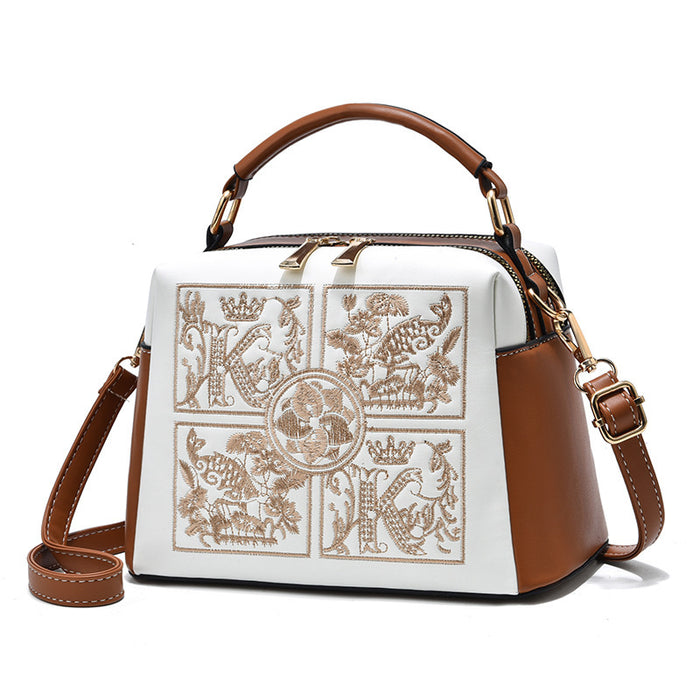 Women's Shoulder Bag Cross-body Embroidery