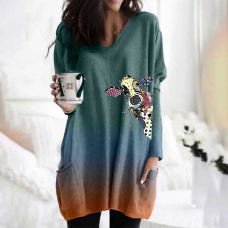 Ladies New Long Sleeve Dress