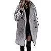 Fashion Temperament Commute Velvet Long Coat