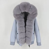 Parka Thick Raccoon Fur Liner Jacket Fur