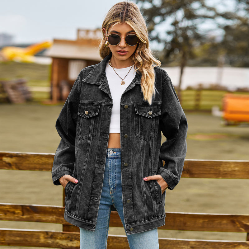 Versatile Classic Retro Classic Loose Denim Jacket