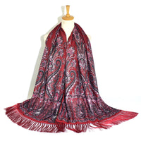 Printed Tassel Long Scarf Travel Ethnic Style Shawl