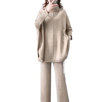 Loose Knitted Suit Women Foreign Style New