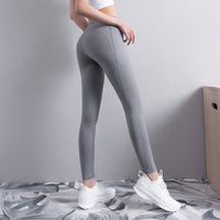 Fitness pants with pockets