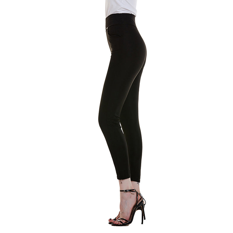 Ladies black pencil pants