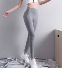 Fitness pants with pockets