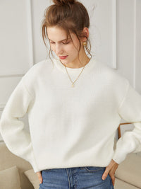 Warm Women's Sweaters Thick Autumn Winter Women's Wool