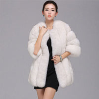 Russian imitation fur fur all-in-one women's winter