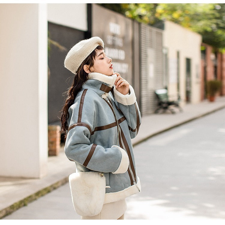 Deerskin velvet jacket