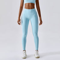 Women's Fashion Hip-lifting Running Quick-drying High Waist Tight Sports Pants