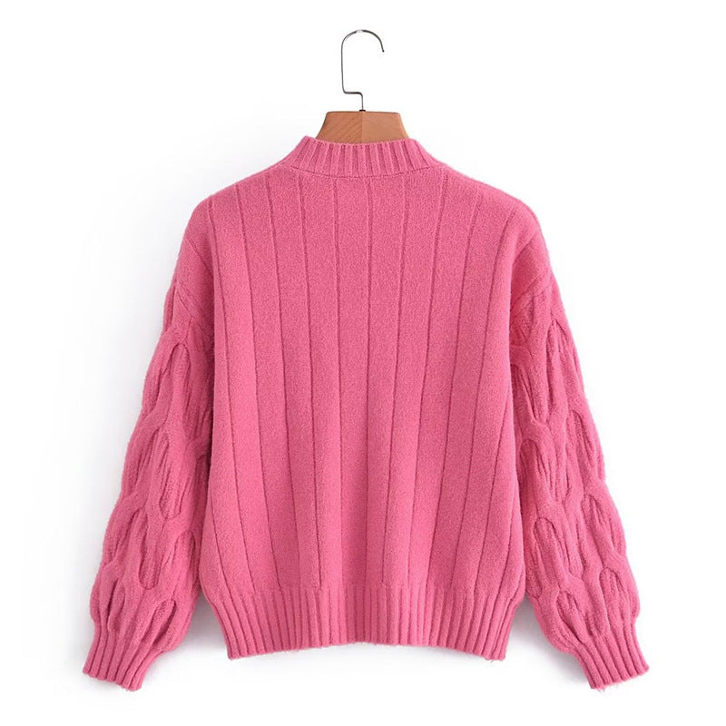 Women's Crew Neck Pullover Sweater