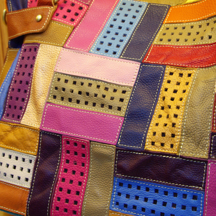 Pattern cross-body bag