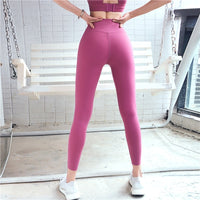 High waist hip training fitness pants