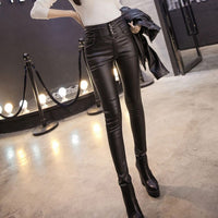 Thin And Large Pencil Pants For Outer Wear