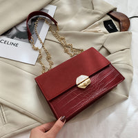 Fashion All-Match Ins Net Red Chain Western Style One-Shoulder Messenger Bag