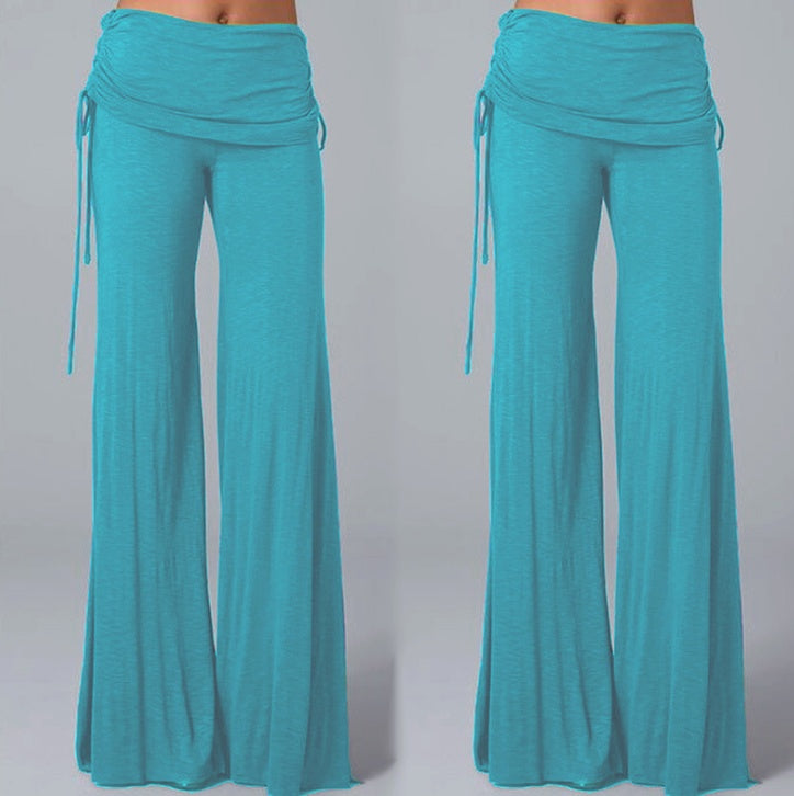 Fashion wide-leg pants ebay new dance trousers wish hot flared pants