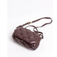 Ladies Casual Leather One-shoulder Diagonal Bag Solid Color