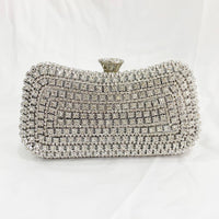 Women's Fashion Chain Handmade Diamond Banquet Bag