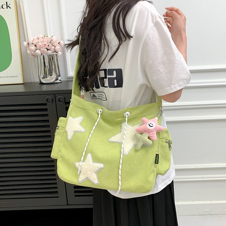 Cute Wild Casual Five-pointed Star Crossbody Bag