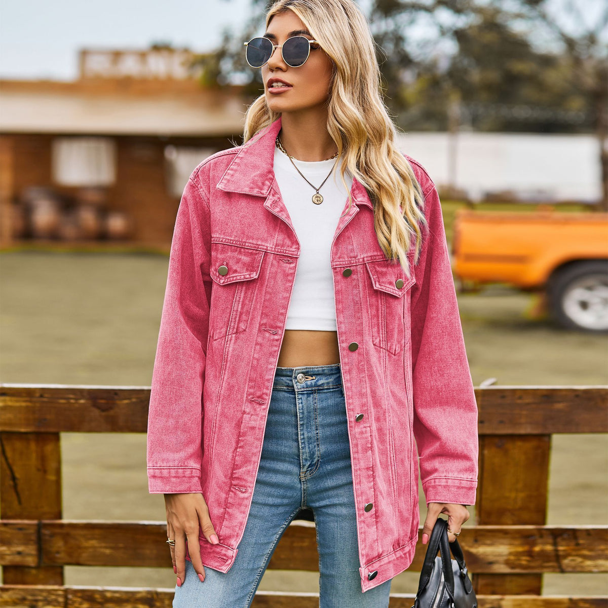 Versatile Classic Retro Classic Loose Denim Jacket