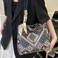 Ethnic Style Fake Style Scarf New Style Shoulder Bag Fashion