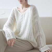 French Lazy Style Soft Glutinous Sweater Women's Sweater