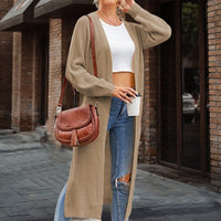 Women's Loose Knitted Long Sleeves Cardigan