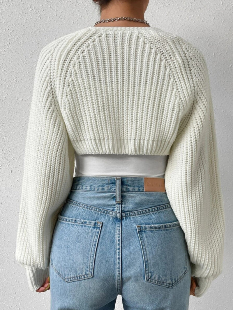 Outer Wear Solid Color Sweater Simple All-matching