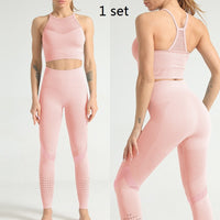 Quick-drying Breathable High-waist Mesh Tight Yoga Pants