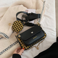 New trendy chain shoulder messenger handbag