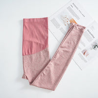 Plus Size High Elastic Maternity Leggings Belly Support Maternity Warm Pants