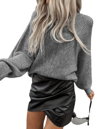 Idle Style Knitwear Long Sleeve Personality Sweater