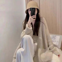 Women's All-match Long-sleeved Knitted Cardigan