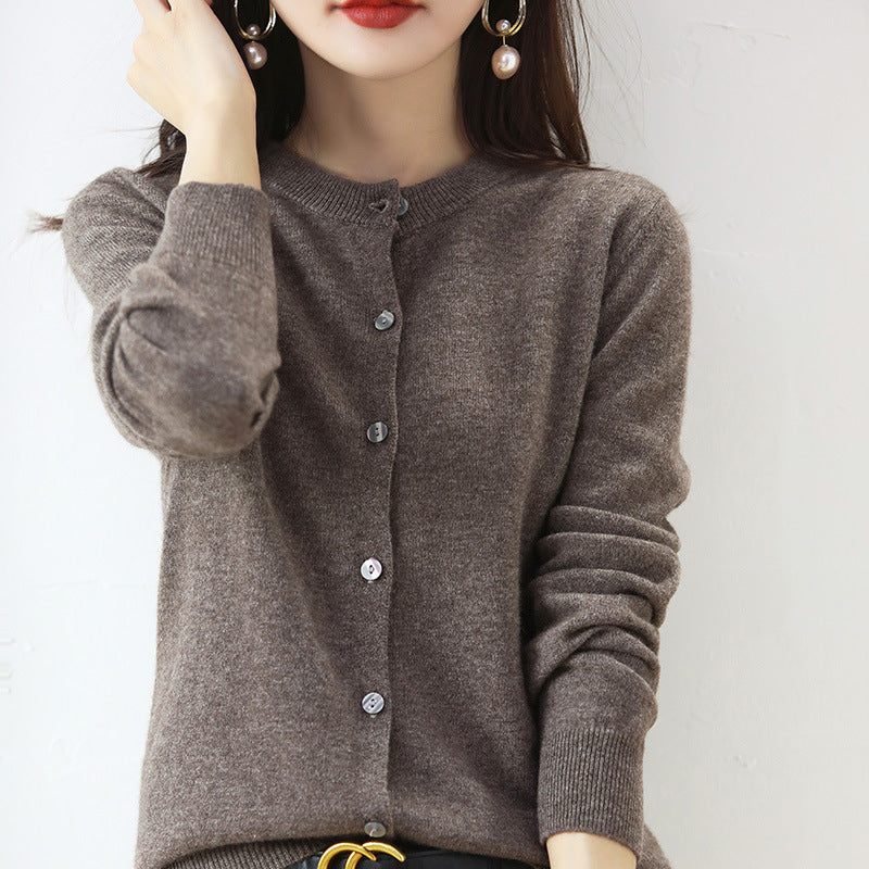 Women's Cardigan Sweater Coat Short Knitwear