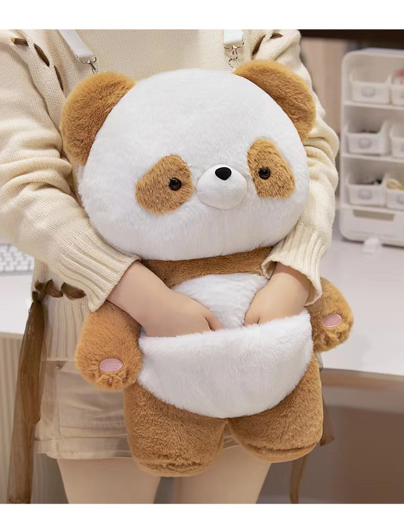 Girl Cute Plush Doll Backpack