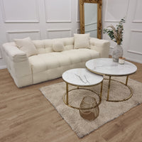 The Bubble Boucle 3 Seater Sofa