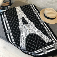 Paris tower double face warm scarf