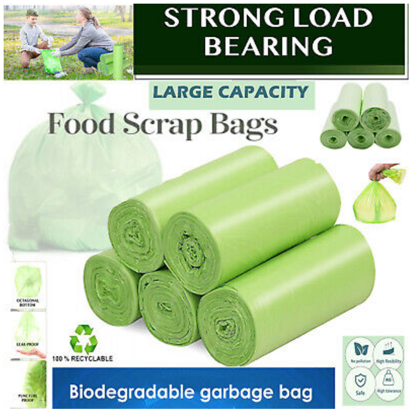 PACK OF 30 LARGE BIODEGRADABLE DOG POOP BAG HIGH QUALITY HEAVY DUTY PET POO WAST