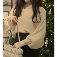 Women's Fashionable Temperament Long-sleeved Sweater